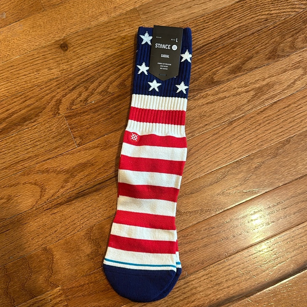 Stance The Fourth socks. Size large 9-13